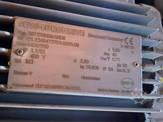 Förderband Vanderlande Gurtförderer mit Antrieb