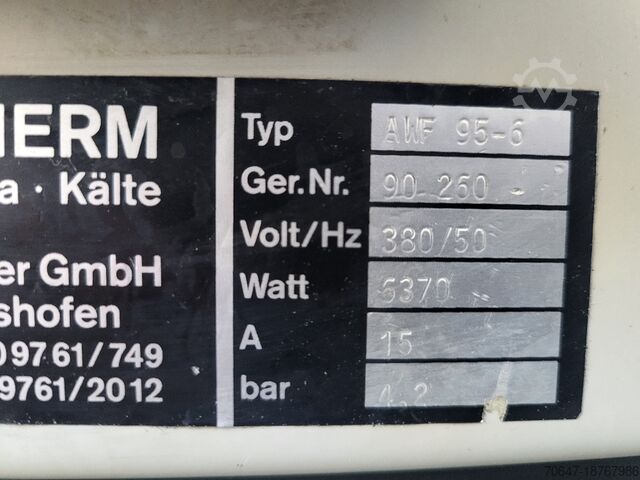 Temperature control unit - 2 pieces AUTOTHERM AWF 95-6