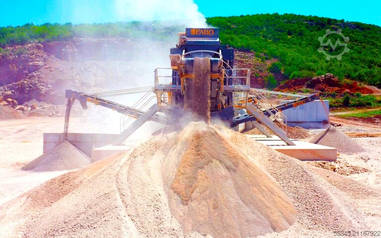 Brechanlage FABO primary impact crusher PDK-150