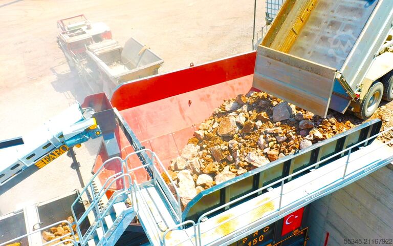 Brechanlage FABO primary impact crusher PDK-150