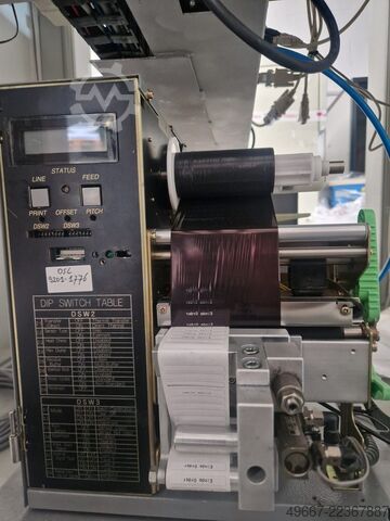 In-line label machine NUTEK Nutek Label machine