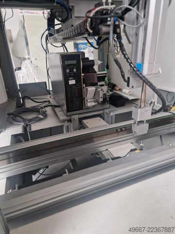 In-line label machine NUTEK Nutek Label machine
