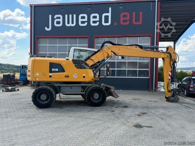 Wheel excavator Liebherr A 918 Litronic Mobilbagger