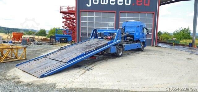 Recovery vehicle MAN TGM 15.250 Doppelstock + Brille /6 Sitze +Winde