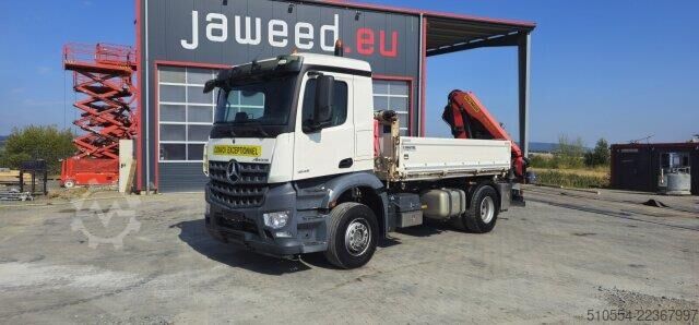 Tipper Mercedes-Benz Arocs 1845 Palfinger Kran/Funk/3. Kreis Retarder