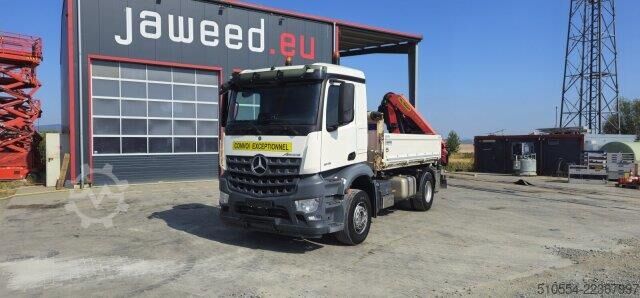 Tipper Mercedes-Benz Arocs 1845 Palfinger Kran/Funk/3. Kreis Retarder