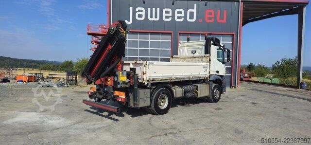 Tipper Mercedes-Benz Arocs 1845 Palfinger Kran/Funk/3. Kreis Retarder