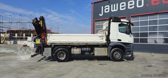 Tipper Mercedes-Benz Arocs 1845 Palfinger Kran/Funk/3. Kreis Retarder