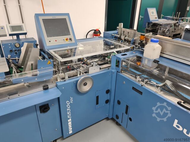 Mail processor folder stuffing envelopes Buhrs ITM W+D BB300 10K BB 300 10K