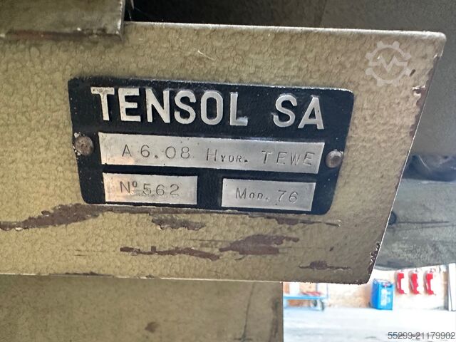 Schwenkbiegemaschine Tensol A 6.08