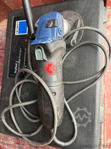 TRUMPF TruTool TKA 500 Fasen- und Kantenfräsmaschine für Blech, 1400W, mit Koffer. TRUMPF TruTool TKA 500 fazowarka ukosowarka do blach 1400W walizka TRUMPF TruTool TKA 500 fazowarka ukosowarka do blach 1400W walizka