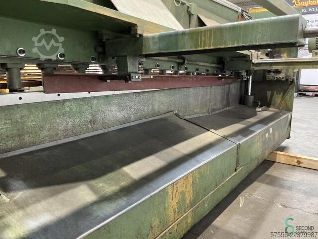 Sheet shears  HACO TM 36, 3100x6mm 1981 HACO 