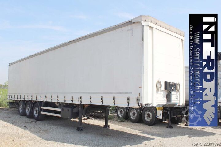 Swap body semitrailer Lecitrailer centinato alla francese usato