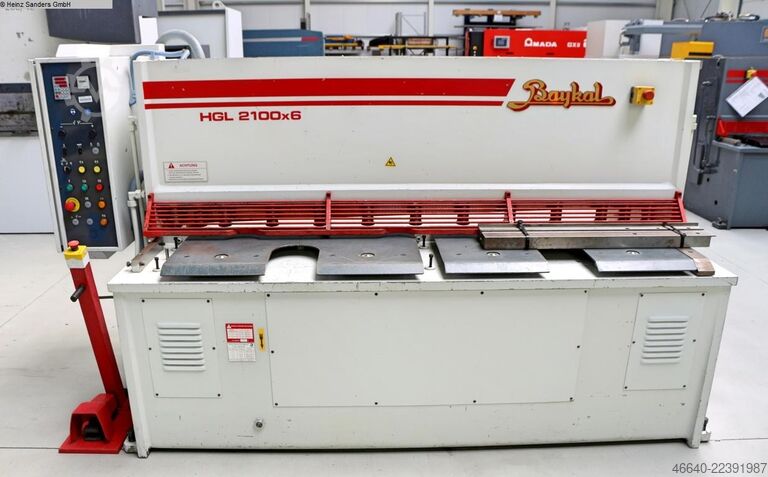 Plate Shear - Hydraulic BAYKAL HGL 2100 x 6.0