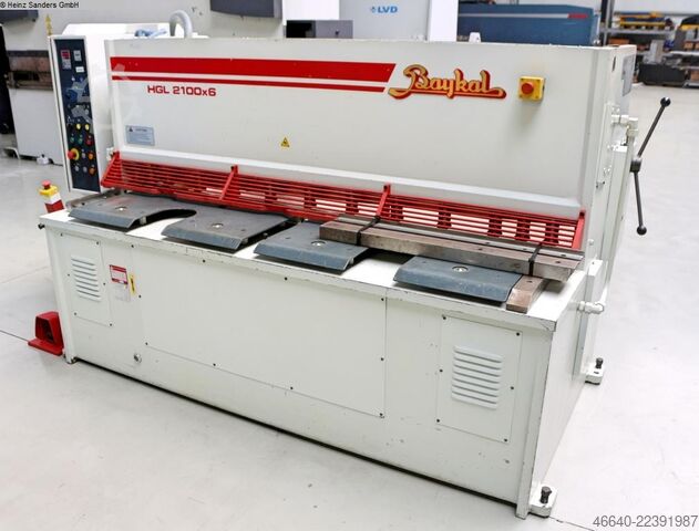 Plate Shear - Hydraulic BAYKAL HGL 2100 x 6.0