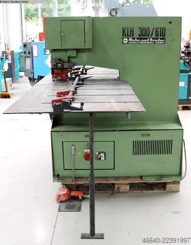 Punching Press MUHR & BENDER KLH 300/610