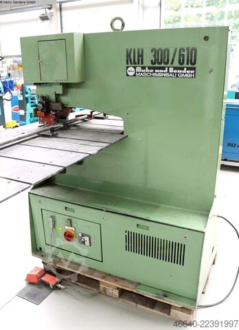 Punching Press MUHR & BENDER KLH 300/610