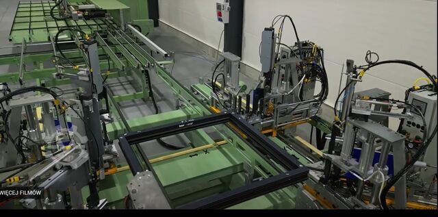 Vier-Kopf-Schweißmaschine Urban Complete Cleaning and welding line AKS