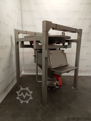 VD Procesindustrie big bag discharging station bag tipping cabinet VD Procesindustrie 