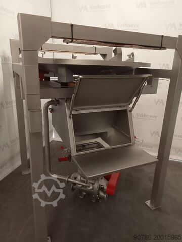 VD Procesindustrie big bag discharging station bag tipping cabinet VD Procesindustrie 
