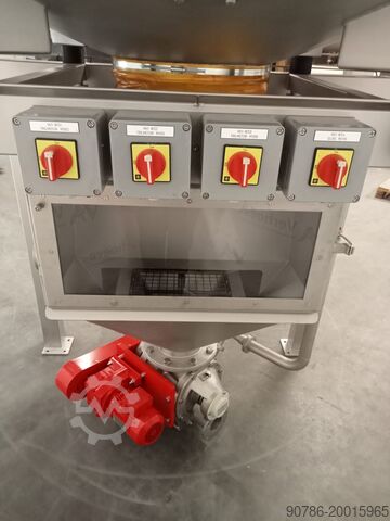 VD Procesindustrie big bag discharging station bag tipping cabinet VD Procesindustrie 