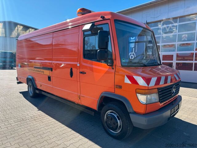Saugwagen MERCEDES-BENZ Vario 614D TV Inspektionsanl RCA RAUSCH ELKA 600