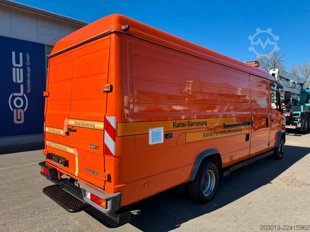 Saugwagen MERCEDES-BENZ Vario 614D TV Inspektionsanl RCA RAUSCH ELKA 600