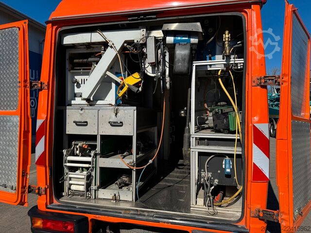 Saugwagen MERCEDES-BENZ Vario 614D TV Inspektionsanl RCA RAUSCH ELKA 600
