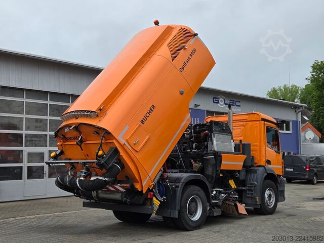 Kehrmaschine MERCEDES-BENZ ACTROS 1830 4x2 Kehrmaschine BUCHER OPTIFANT8000