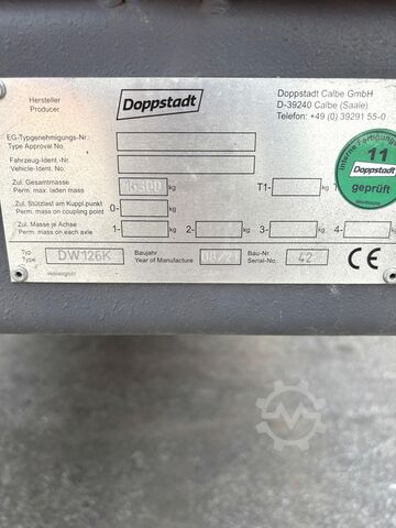 Mobile shredding plant Doppstadt Methor