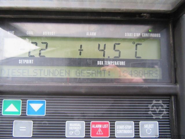 Kühlauflieger SCHMITZ CARGOBULL Cool Doppelstock Achslift Palettenkasten ATP