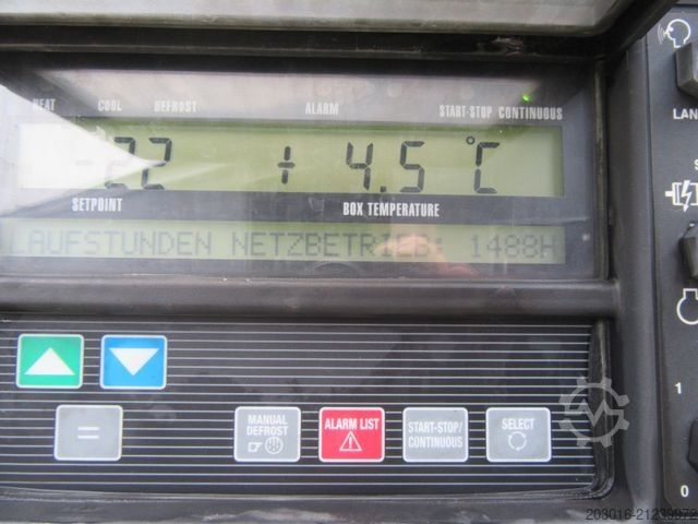 Kühlauflieger SCHMITZ CARGOBULL Cool Doppelstock Achslift Palettenkasten ATP