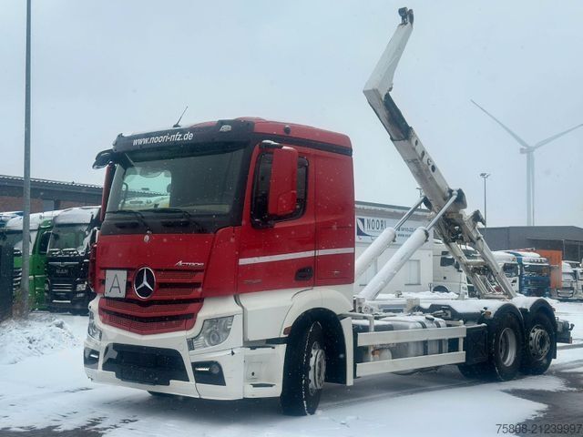 Abrollkipper MERCEDES-BENZ Actros 2545 Abroller Meiller RK 20.70 Lenk Retar