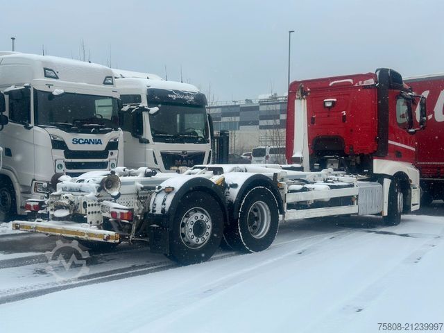 Abrollkipper MERCEDES-BENZ Actros 2545 Abroller Meiller RK 20.70 Lenk Retar