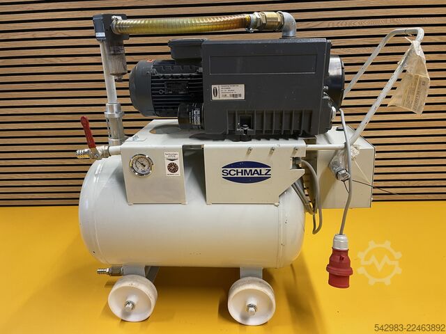 Vacuum pump with automatic vacuum tank Schmalz VAGG-40-AC3-80