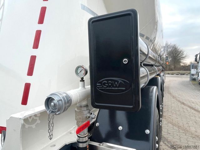 Silo semitrailer VAN HOOL 35m³ Zementsilo liegend/Alufelg./Miete ab 1300 ¤