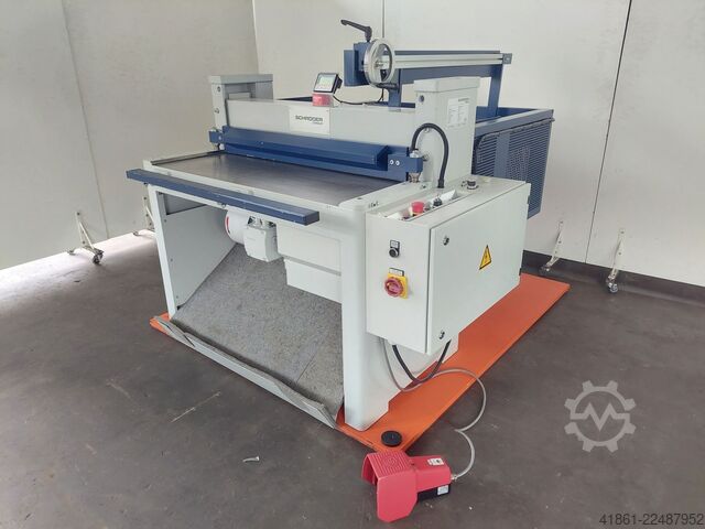 Motorized guillotine shears SCHRÖDER MHSU 1000-2,5
