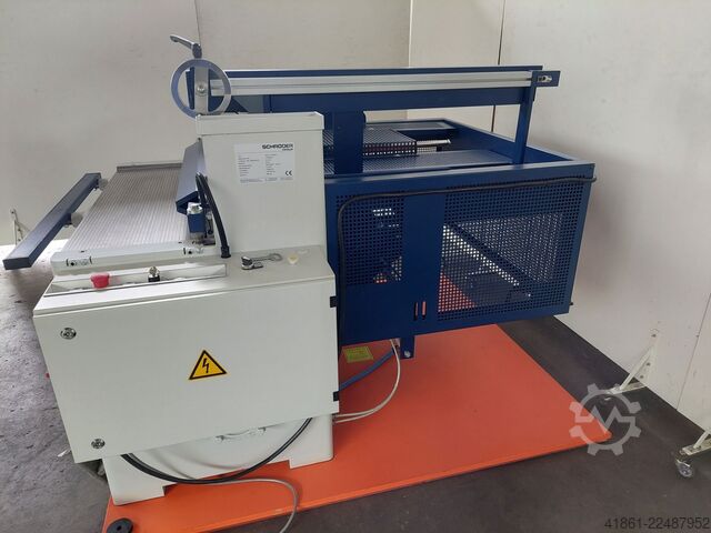 Motorized guillotine shears SCHRÖDER MHSU 1000-2,5