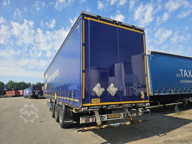 2015 KRONE SD / ALUFELGEN / ALUMINIUM-SEITENWÄNDE / HUCKEPACK / SCHIEBEDACH / SAF SCHEIBENBREMSEN. KRONE SD/ ALUMINIUM RIMS/ ALUMINIUM SIDE BOARDS /HUCK...