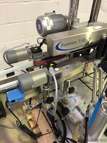 Premier Labelers Model P150 Tamper Evident Labeller PREMIER P150
