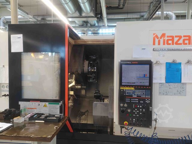 CNC lathe - simultaneous machining Mazak HQR 200 MSY
