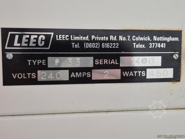 LEEC P33 Mk 11 Proportional-Temperaturregler LEEC P33 Mk 11
