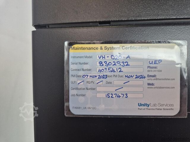 Thermo Scientific Vanquish UHPLC-System Thermo Fisher Scientific Vanquish