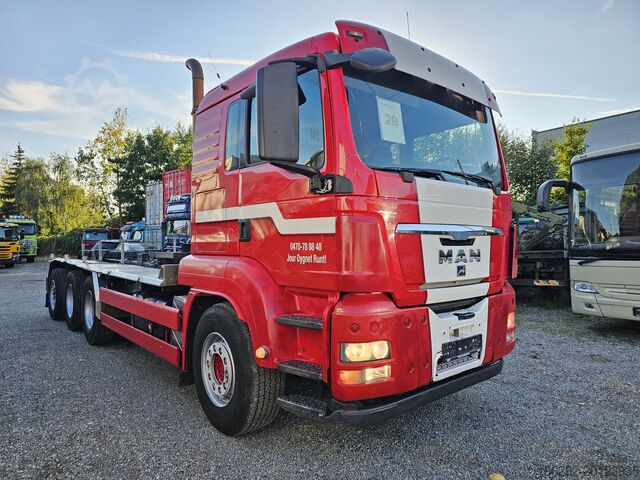 Truck chassis MAN TGS 35.440 8X4-4BL Lift+Lenk Manual PTO