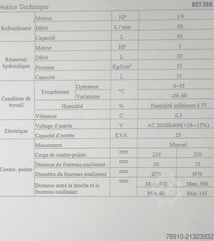 CNC-Drehmaschine mit Fagor-Steuerung REALMECA RCT 300