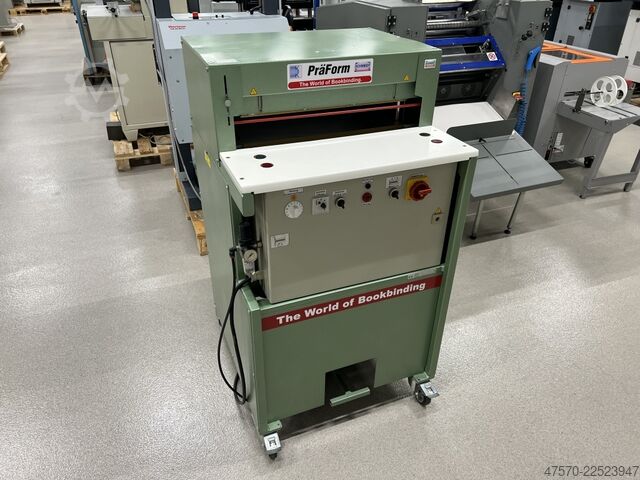 Buchbindereimaschine Schmedt PraForm HHS 2100 book press with joint forming