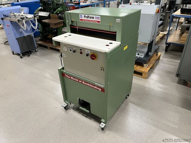 Buchbindereimaschine Schmedt PraForm HHS 2100 book press with joint forming
