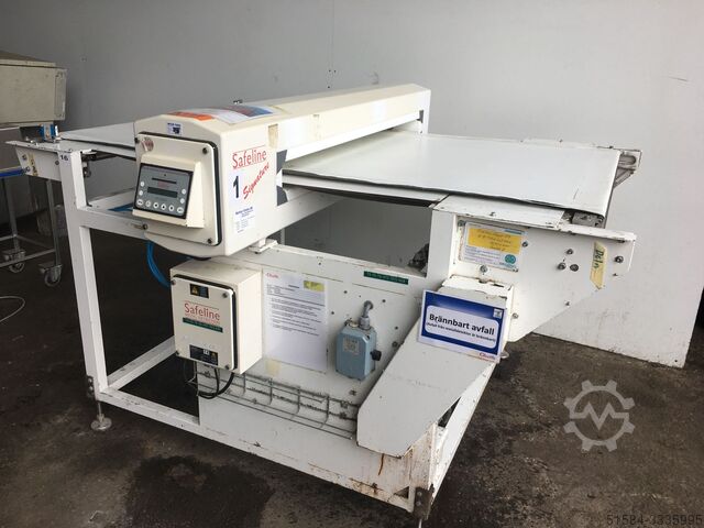 Metal detector safeline signature