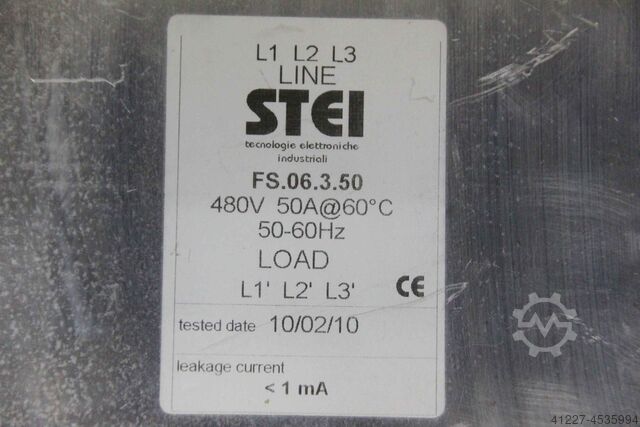 Line filter Stei FS.06.3.50