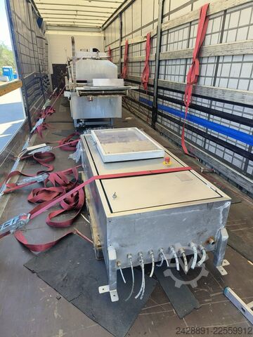 Continuous fryer for thermal oil KOPPENS BR 4500/600